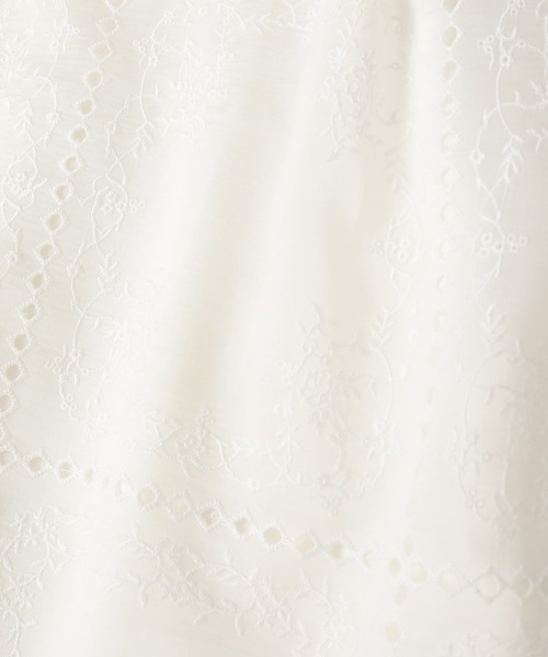 CLANE(クラネ)の「CLANE/クラネ/EMBROIDERY LACE CAMI ALL IN ONE(サロペット/オーバーオール・レディース・ブラック/ホワイト・1)」の17枚目の写真