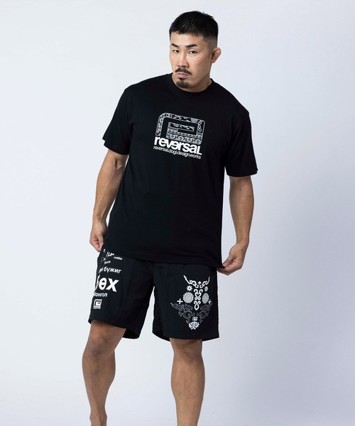 reversal.dogi.design.works(リバーサル・ドーギ・デザイン・ワークス)の「<reversal/リバーサル>BOKH NYLON SHORTS(その他パンツ・メンズ・ブラック/サックスブルー/オレンジ・M/L/XL)」の6枚目の写真