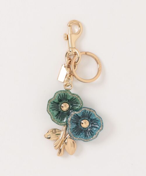 COACH(コーチ)の「フラワー バッグ チャーム(キーホルダー・レディース・ピンク系その他・ONE)」の1枚目の写真