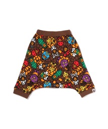 MILO MULTI DINOSAURS PATTERN SAROUEL SWEAT SHORTS