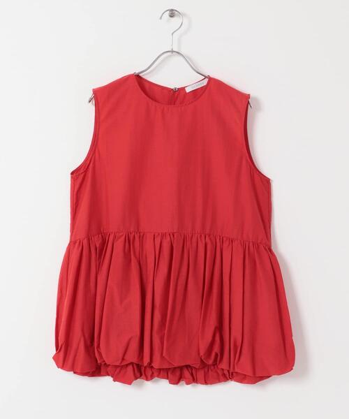 URBAN RESEARCH ROSSO WOMEN(アーバンリサーチ ロッソ)の「CHIGNON バルーンペプラムブラウス(シャツ/ブラウス・レディース・イエロー/ホワイト/レッド・FREE)」の3枚目の写真