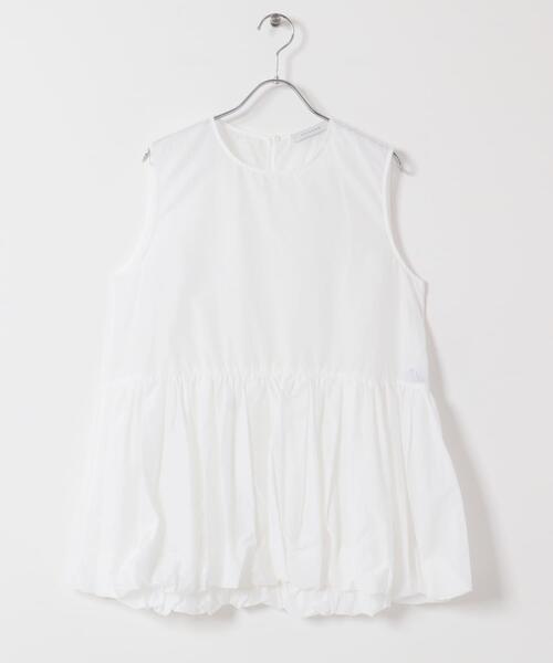 URBAN RESEARCH ROSSO WOMEN(アーバンリサーチ ロッソ)の「CHIGNON バルーンペプラムブラウス(シャツ/ブラウス・レディース・イエロー/ホワイト/レッド・FREE)」の1枚目の写真