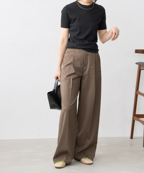 FLAT(フラット)の「ラウンドシアーバレエ(バレエシューズ・レディース・ブラウン/ベージュ/ブラック×ブラック・23cm/25cm/23.5cm/24cm/24.5cm/22.5cm/22cm)」の11枚目の写真
