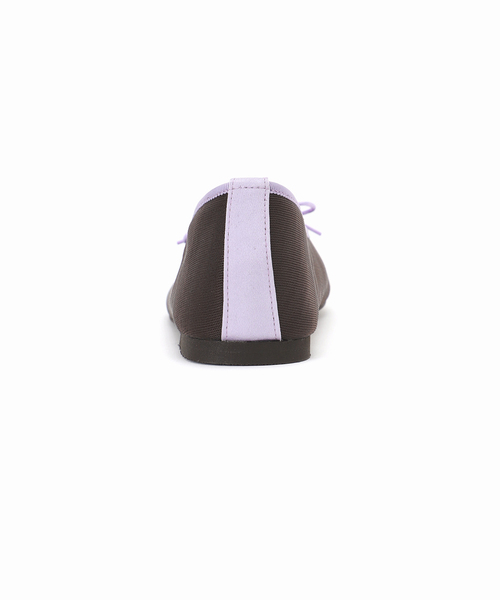 FLAT(フラット)の「ラウンドシアーバレエ(バレエシューズ・レディース・ブラウン/ベージュ/ブラック×ブラック・23cm/25cm/23.5cm/24cm/24.5cm/22.5cm/22cm)」の16枚目の写真