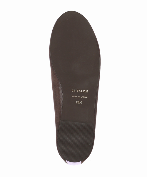 FLAT(フラット)の「ラウンドシアーバレエ(バレエシューズ・レディース・ブラウン/ベージュ/ブラック×ブラック・23cm/25cm/23.5cm/24cm/24.5cm/22.5cm/22cm)」の20枚目の写真