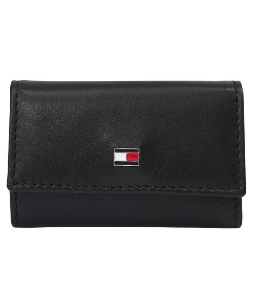 TOMMY HILFIGER(トミーヒルフィガー)の「TOMMY HILFIGER キーケース(キーケース/キーアクセサリー・メンズ・ブラック・FREE)」の1枚目の写真