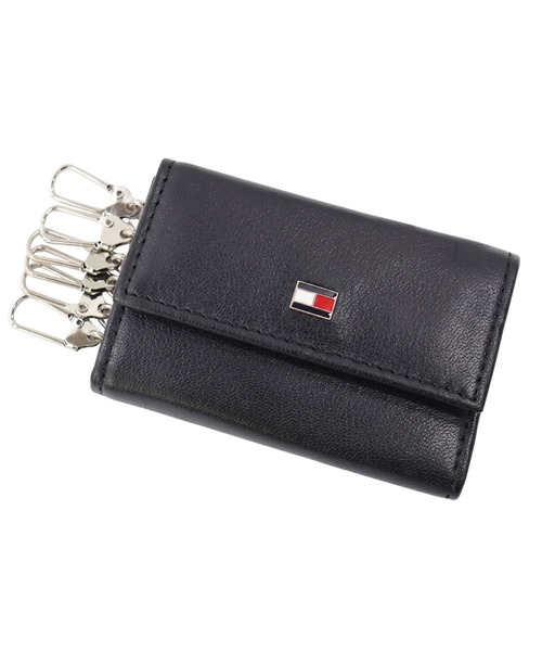 TOMMY HILFIGER(トミーヒルフィガー)の「TOMMY HILFIGER キーケース(キーケース/キーアクセサリー・メンズ・ブラック・FREE)」の4枚目の写真