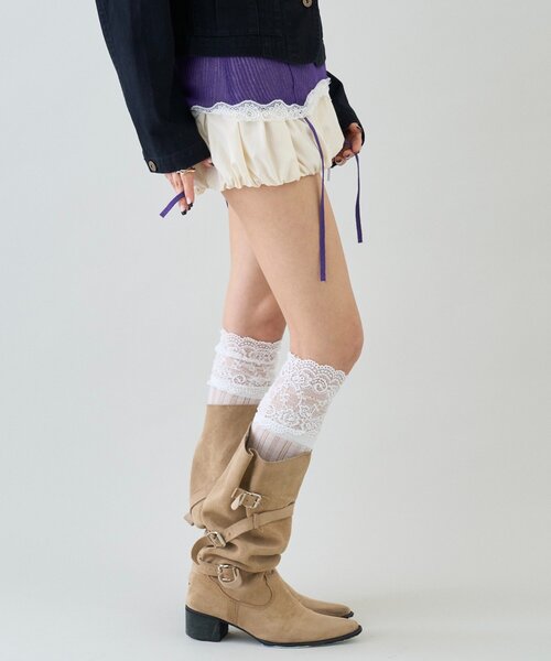 WHO'S WHO gallery(フーズフーギャラリー)の「ノーブルバルーンショーツ(その他パンツ・レディース・ブラウン/ブラック/アイボリー・FREE)」の10枚目の写真