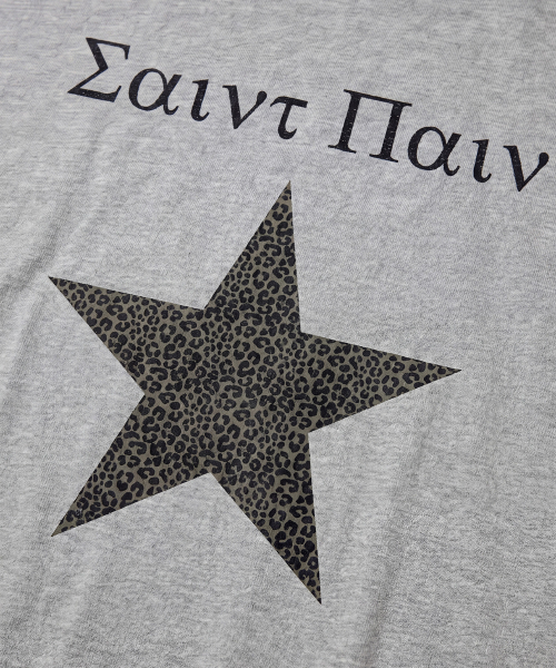 SAINTPAIN(セイントペイン)の「SPスターヘビーウェイトクロップ半袖Tシャツメランジグレー(Tシャツ/カットソー・レディース・その他・MEDIUM/LARGE)」の3枚目の写真