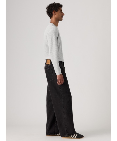 Levi's(リーバイス)の「Levi's/リーバイス BAGGY WIDE LEG ジーンズ(デニムパンツ・メンズ・ダークインディゴブルー・34inch/36inch/28inch/29inch/30inch/31inch/32inch/33inch)」の3枚目の写真