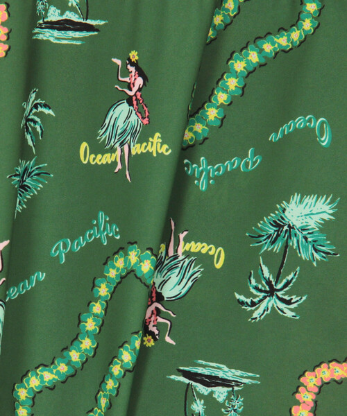 Ocean Pacific(オーシャンパシフィック)の「Ocean Pacific/オーシャンパシフィック FREAK'S STORE for BEACH & FES / オーシャンパシフィック 別注 HERITAGE ALOHA SHIRT(シャツ/ブラウス・メンズ・ナチュラル/ブラック/グリーン・MEDIUM/LARGE)」の22枚目の写真