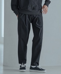mp15245-Twill-Textured Nylon Stretch One-Tuck Easy Pants タックイージーパンツ(MGN-263-021)