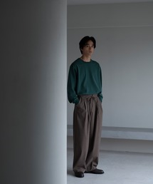 ADAM ET ROPE' | ガンクラブチェックバギースラックス(スラックス)