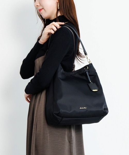 Jewelna Rose(ジュエルナローズ)の「ルフィーヌ 2wayショルダーバッグ 16342(ショルダーバッグ・レディース・グレイッシュベージュ/ダークグレー/ブラック・FREE)」の2枚目の写真