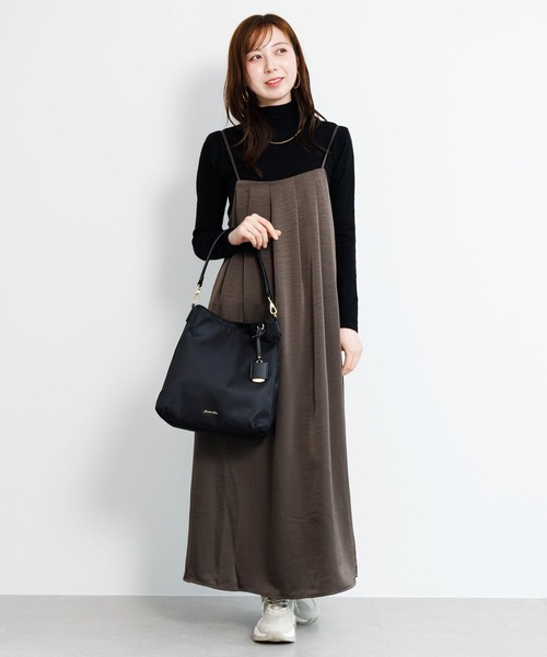 Jewelna Rose(ジュエルナローズ)の「ルフィーヌ 2wayショルダーバッグ 16342(ショルダーバッグ・レディース・グレイッシュベージュ/ダークグレー/ブラック・FREE)」の7枚目の写真
