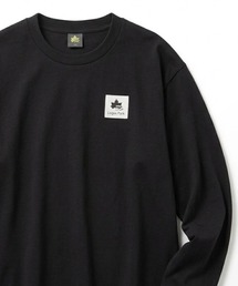 2026AW LOGOS/ロゴス ワンポイントボックスロゴ 無地 長袖Tシャツ ロンT レディース メンズ