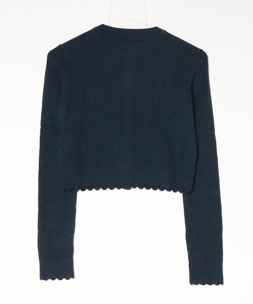 tommy jeans（トミー ジーンズ）の「ポインテルカーディガン（カーディガン/ボレロ・レディース・ネイビー/ホワイト・X-SMALL/SMALL/MEDIUM）」の3枚目の写真