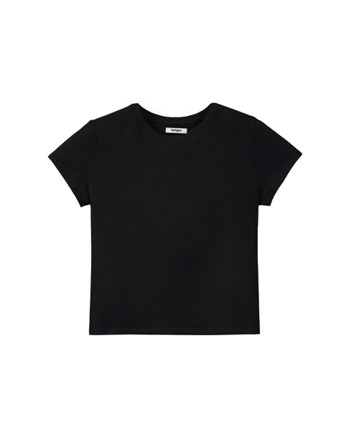 LOTSYOU(ロッツユー)の「Basic Color T-shirts Black(Tシャツ/カットソー・レディース・その他・SMALL)」の1枚目の写真