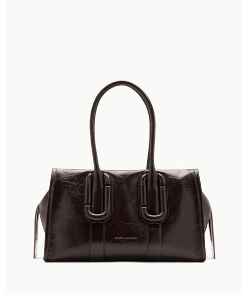 MARC JACOBS(マークジェイコブス)の「THE CRINKLE BABE CITY TOTE/ザ クリンクル ベイブ シティ トート バッグ(ショルダーバッグ・レディース・ダークブラウン・ONE SIZE)」の1枚目の写真
