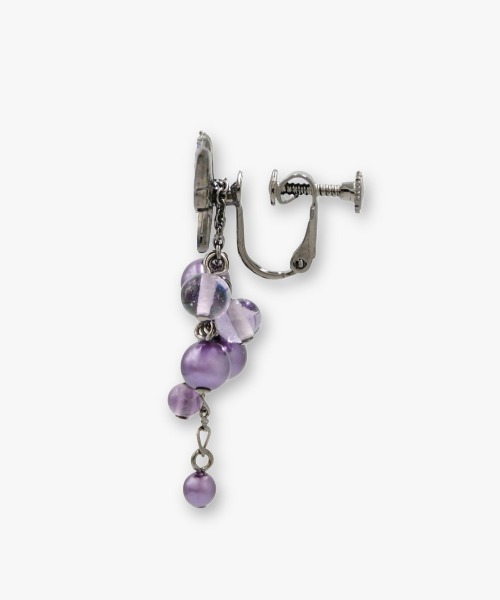 ANNA SUI(アナスイ)の「カラントモチーフ イヤリング(イヤリング・レディース・パープル/レッド・ONE SIZE)」の9枚目の写真