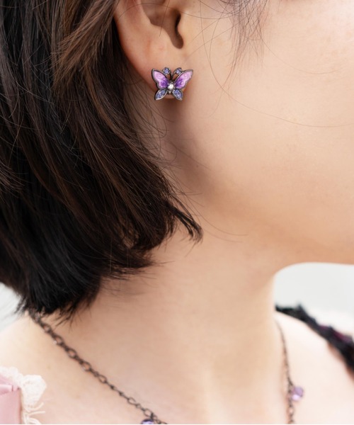 ANNA SUI(アナスイ)の「カラントモチーフ イヤリング(イヤリング・レディース・パープル/レッド・ONE SIZE)」の15枚目の写真