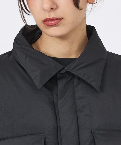 KWD(ケーダブルディー)の「【KWD/ケーダブルディー】ライトダウンシャツジャケット/ LIGHT DOWN SHIRTS JACKET/アウター/ダウン(ダウンジャケット/コート・レディース・ラベンダー/レモンイエロー/ブラック/アイボリー・フリー)」の20枚目の写真