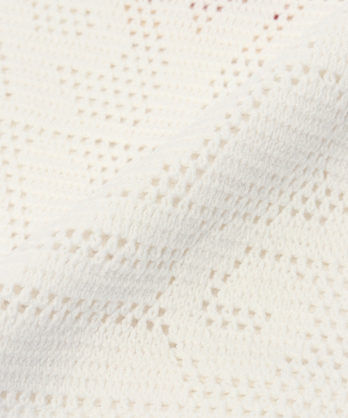 Nananita(ナナニータ)の「nananita/ナナニータ FOUNTAIN CROCHET BAG MP001-00004/00002(クラッチバッグ・レディース・ホワイト/ブラック・FREE)」の10枚目の写真