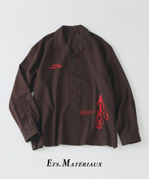 Ets.MATERIAUX(マテリオ)の「C.Bongrand × ETS.MATERIAUX Embroidery シャツ(シャツ/ブラウス)」