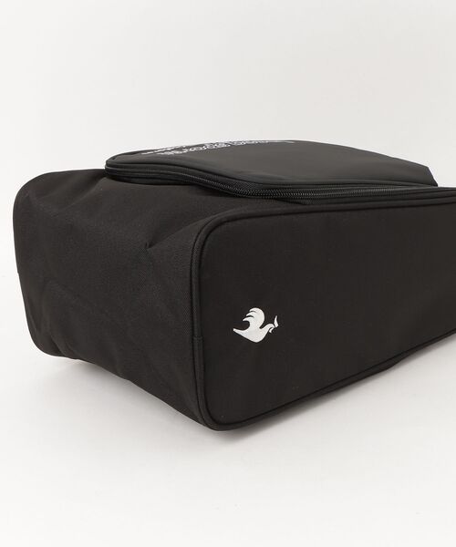 le coq sportif GOLF（ルコックスポルティフゴルフ）の「ルコックゴルフ　大開口シューズケース（シューズ小物/雑貨・メンズ・ブラック/ホワイト×ブラック/ネイビー・FREE）」の5枚目の写真