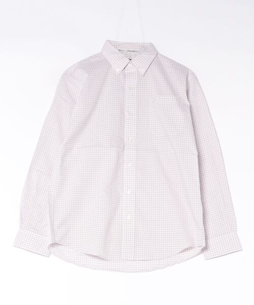 Eddie Bauer(エディーバウアー)の「コットン チェックシャツ(シャツ/ブラウス・メンズ・アイボリー/ブラウン/レッド/ブルー/サックスブルー/グレー・XXL/L/M/XL/S)」の6枚目の写真