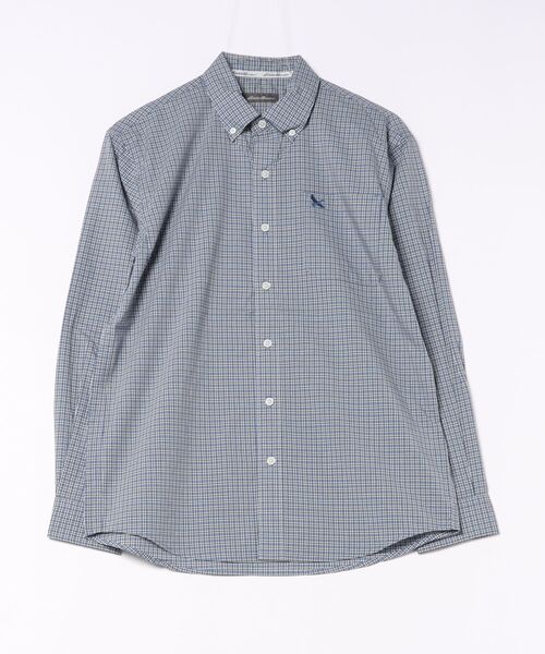 Eddie Bauer(エディーバウアー)の「コットン チェックシャツ(シャツ/ブラウス・メンズ・アイボリー/ブラウン/レッド/ブルー/サックスブルー/グレー・XXL/L/M/XL/S)」の5枚目の写真