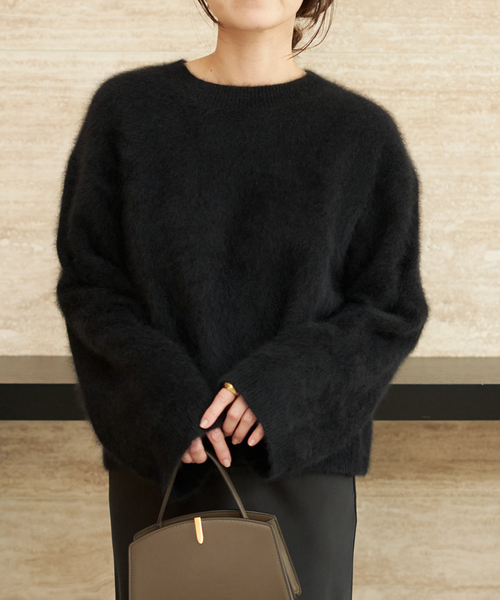 plage(プラージュ)の「《WEB限定追加》Fur Essential ニット(ニット/セーター・レディース・ブラック・FREE)」の19枚目の写真