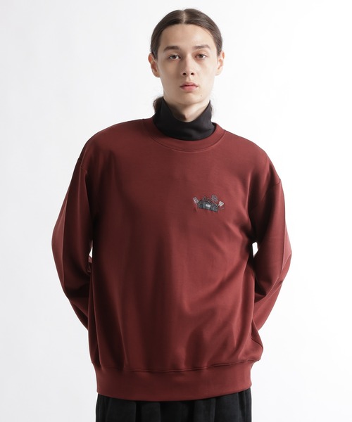 HARE(ハレ)の「フラワーロゴシシュウカット/LS(HARE)(Tシャツ/カットソー・メンズ・ブラック/レッド/ホワイト・FREE)」の19枚目の写真