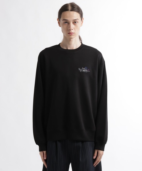 HARE(ハレ)の「フラワーロゴシシュウカット/LS(HARE)(Tシャツ/カットソー・メンズ・ブラック/レッド/ホワイト・FREE)」の10枚目の写真