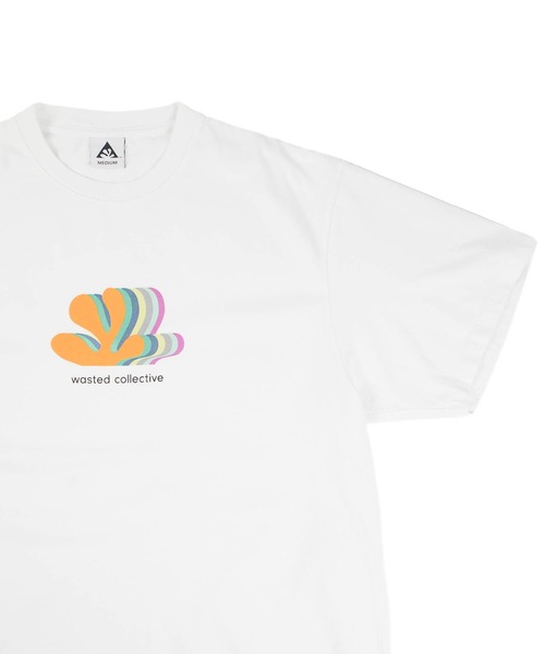 INNOCENT(イノセント)の「【Wasted Collective/ウェイステッド コレクティブ】Icon Rainbow Tee WCSS-ICNRNBW(Tシャツ/カットソー・メンズ・グレー/ブラック/ホワイト・MEDIUM/LARGE/X-LARGE)」の4枚目の写真