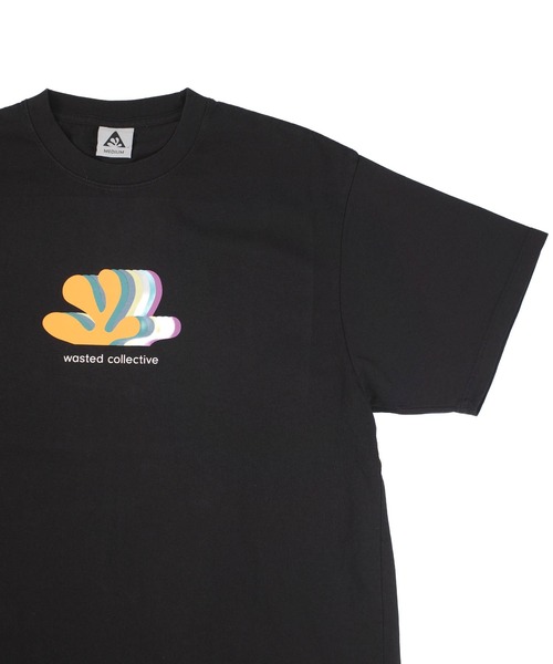 INNOCENT(イノセント)の「【Wasted Collective/ウェイステッド コレクティブ】Icon Rainbow Tee WCSS-ICNRNBW(Tシャツ/カットソー・メンズ・グレー/ブラック/ホワイト・MEDIUM/LARGE/X-LARGE)」の5枚目の写真