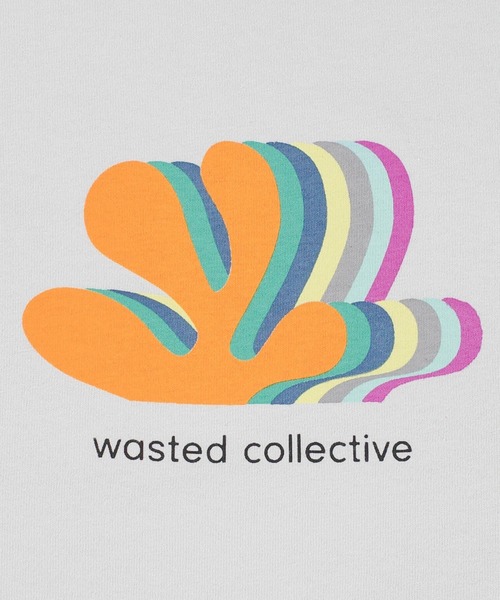 INNOCENT(イノセント)の「【Wasted Collective/ウェイステッド コレクティブ】Icon Rainbow Tee WCSS-ICNRNBW(Tシャツ/カットソー・メンズ・グレー/ブラック/ホワイト・MEDIUM/LARGE/X-LARGE)」の9枚目の写真