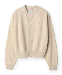 Women's Lambswool Crew Neck Knit Cardigan