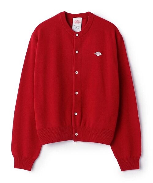 DANTON(ダントン)の「Women's Lambswool Crew Neck Knit Cardigan(ニット/セーター・レディース・ブラウン系その他2/ピンク/オートミール/ライトブルー/イエロー/レッド/ブラック/ブラウン/オフホワイト/ライトグレー/ダークグレー・34/36)」の11枚目の写真
