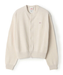 Women's Lambswool Crew Neck Knit Cardigan