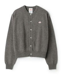 Women's Lambswool Crew Neck Knit Cardigan