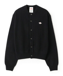 Women's Lambswool Crew Neck Knit Cardigan
