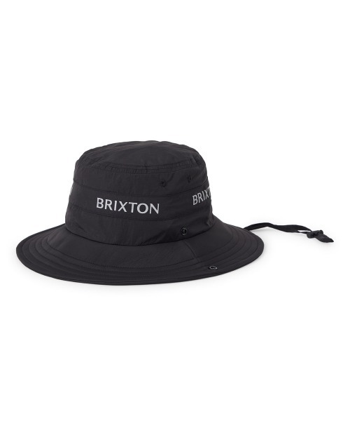 BRIXTON(ブリクストン)の「BRIXTON JOURNEY SAFARI HAT / ブリクストン(ハット・レディース・ブラック・L/XL)」の1枚目の写真