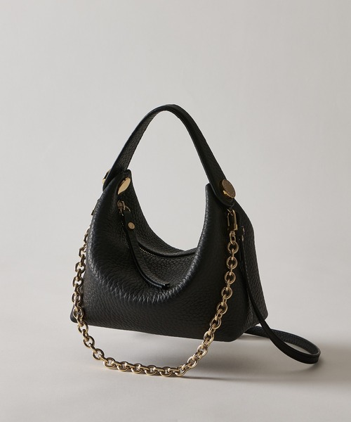 IACUCCI(イアクッチ)の「【coming soon】ウニート XS ALCE(ハンドバッグ・レディース・ブラック/ピンクベージュ・FREE)」の2枚目の写真