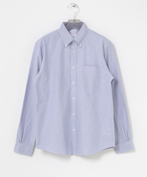 BROOKS BROTHERS（ブルックスブラザーズ）の「BROOKS BROTHERS　SPT FDY OX SOLID（シャツ/ブラウス・メンズ・ブルー/ホワイト/グリーン系その他・MEDIUM/LARGE/X-LARGE）」の3枚目の写真