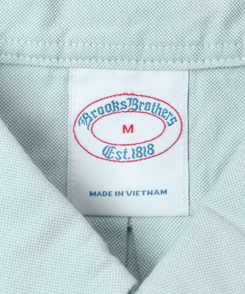 BROOKS BROTHERS（ブルックスブラザーズ）の「BROOKS BROTHERS　SPT FDY OX SOLID（シャツ/ブラウス・メンズ・ブルー/ホワイト/グリーン系その他・MEDIUM/LARGE/X-LARGE）」の7枚目の写真