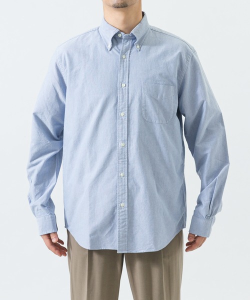 BROOKS BROTHERS（ブルックスブラザーズ）の「BROOKS BROTHERS　SPT FDY OX SOLID（シャツ/ブラウス・メンズ・ブルー/ホワイト/グリーン系その他・MEDIUM/LARGE/X-LARGE）」の9枚目の写真