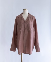 Silk-Like Oversized Shirt