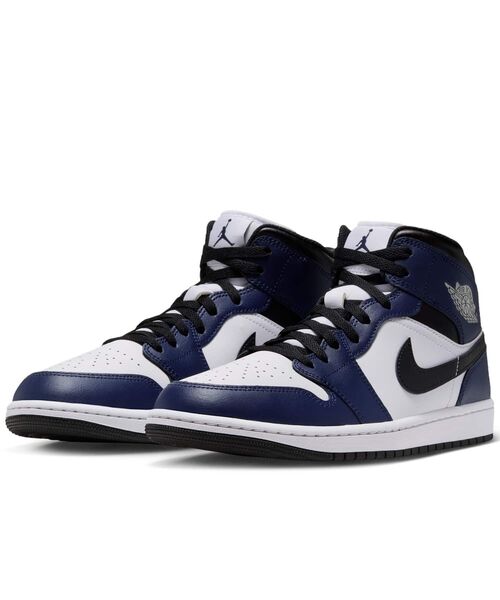 JORDAN BRAND(ジョーダンブランド)の「エア ジョーダン 1 MID メンズシューズ / Air Jordan 1 Mid Men's Shoes DQ8426-108 White(スニーカー・メンズ・ホワイト・25.5/29.5/28/27/26/30/29/28.5/27.5/26.5/25)」の3枚目の写真