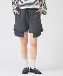 【IRONING/アイロニング】ロゴスウェットショートパンツ/スエット logo sweat short pt